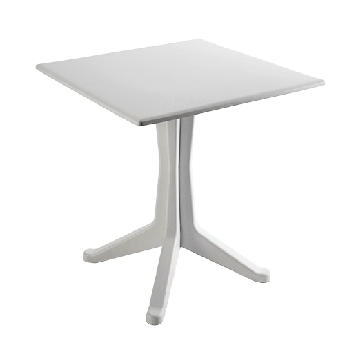 Mesas De Plástico Ponente 70x70cm