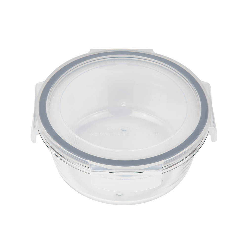 Viandas Pote Redondo 420Ml. Mor