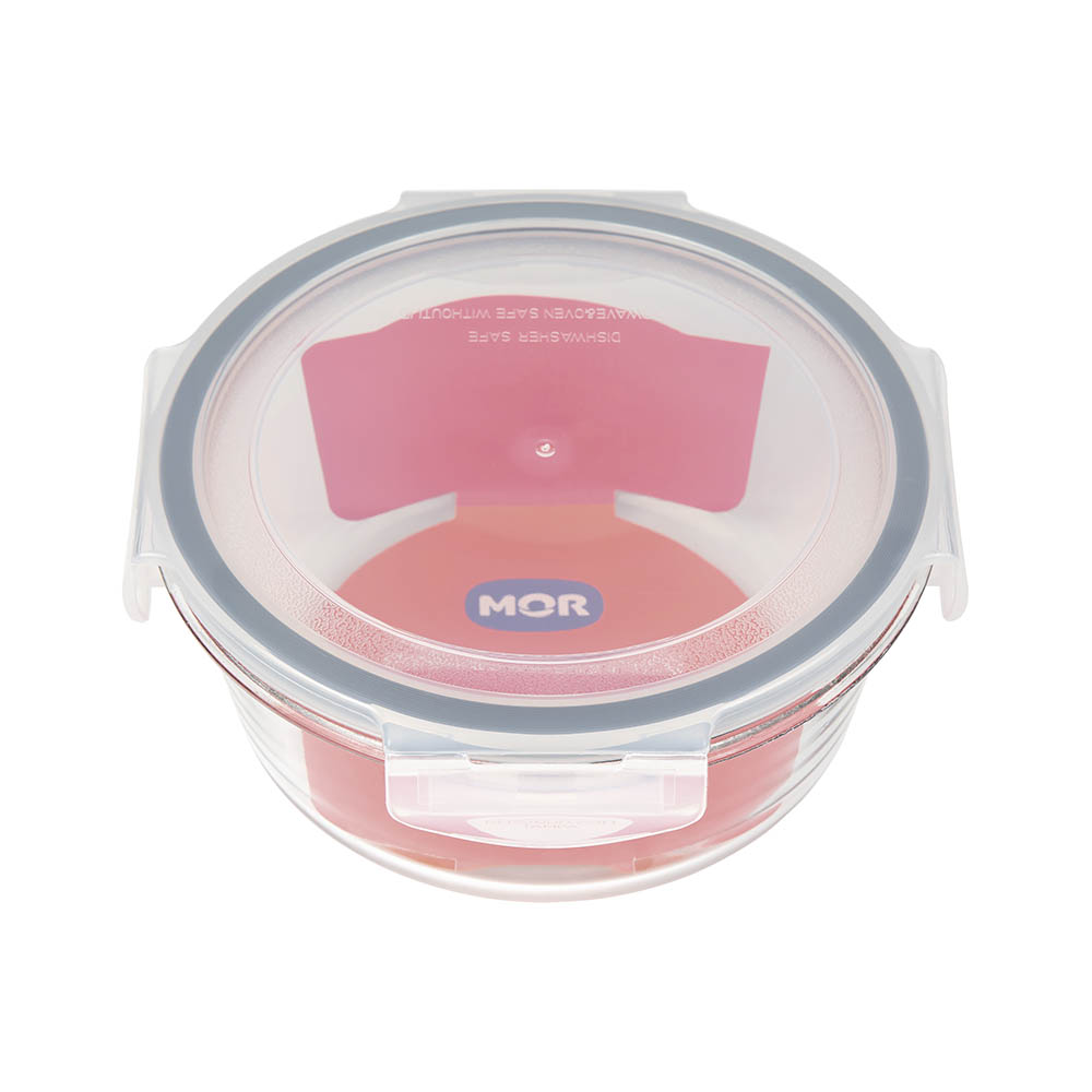 Viandas Pote Redondo 800Ml. Mor