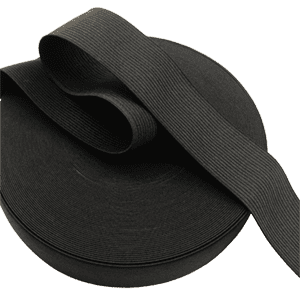 Elástico Industrial Negro 4cm