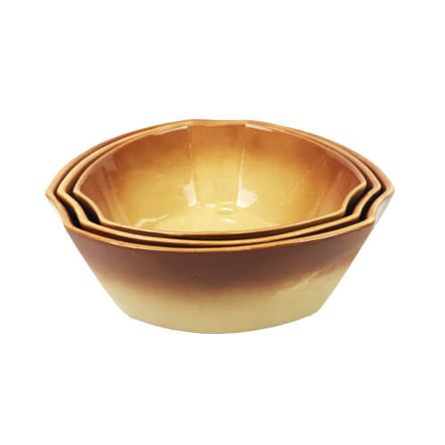 Copetineros De Cerámica Bowls 3 Piezas