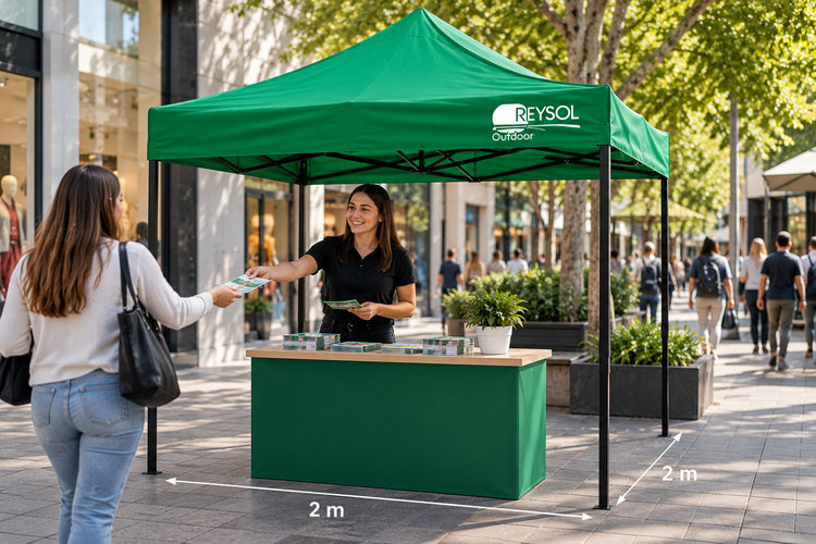 Barraca Gazebo Reysol Autoarmable 2x2mt