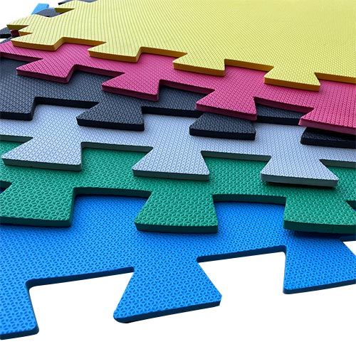 Pisos Goma Eva Tatame Encastrables Monocolor