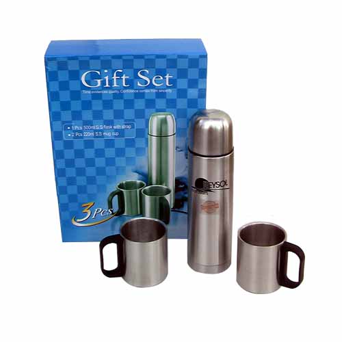 Termos Reysol 500Ml. Set Con 2 Jarras 220Ml.