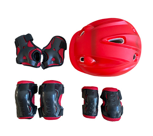 Set Protector Para Deportes Casco Infantil