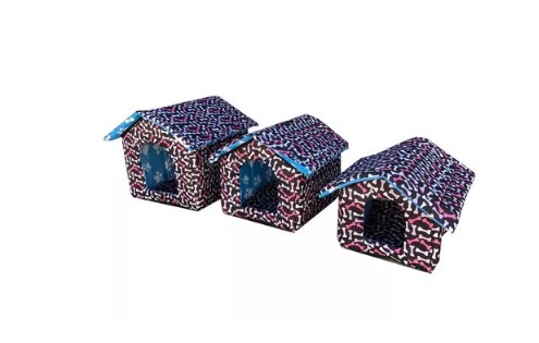 Casitas Cuchas Para Perros Masotas Set x 3