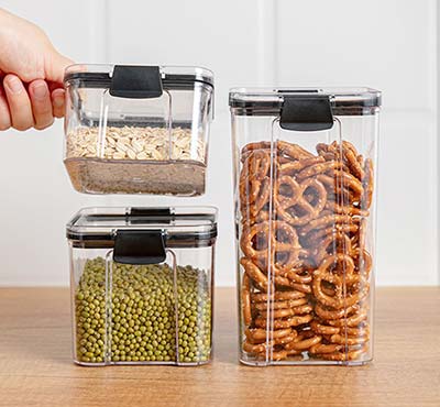 Frasco Hermético Acrílico 700Ml