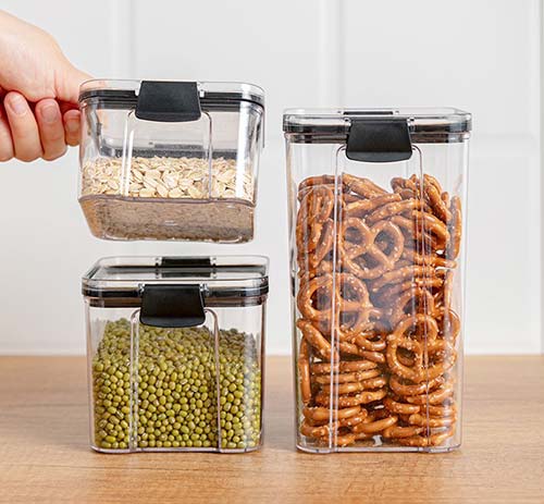 Frasco Hermético Acrílico 1300Ml