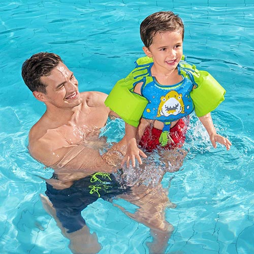 Chaleco Brazos Lentejuelas +3 Bestway