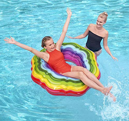 Aro Inflable Arcoíris +12 Bestway