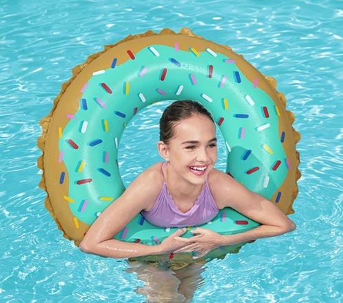 Aro Inflable Dona Confetti +10 Bestway