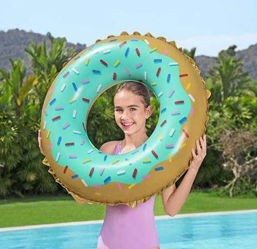 Aro Inflable Dona Confetti +10 Bestway