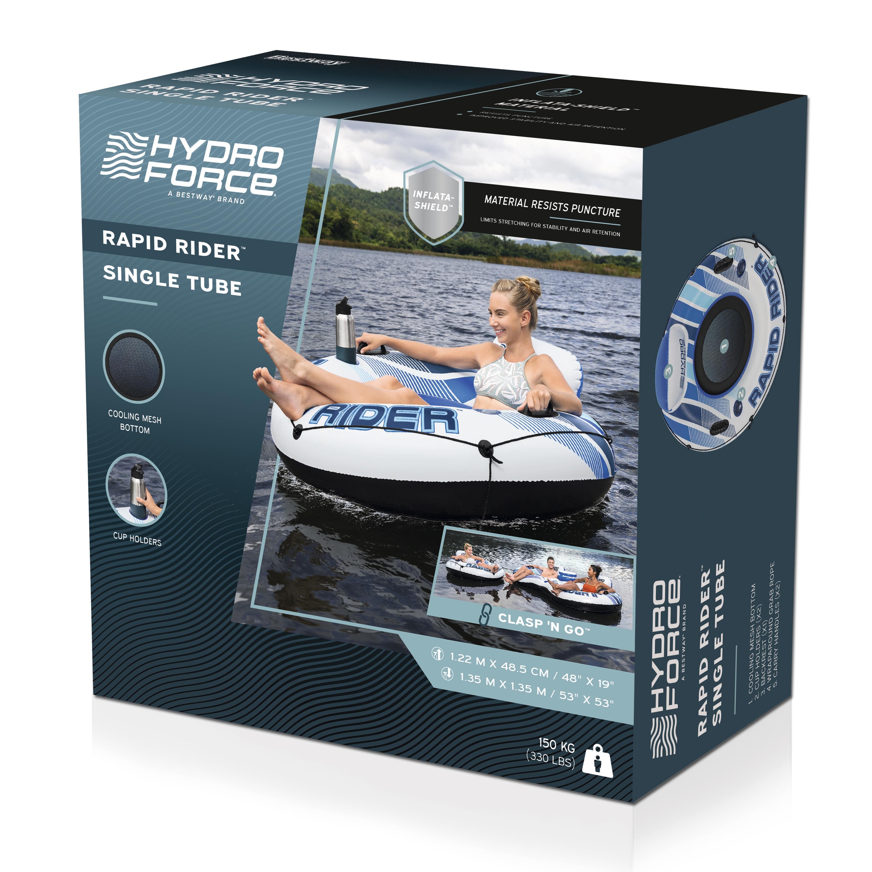 Gomón Rapid Rider Con Respaldo +12 Bestway 43116