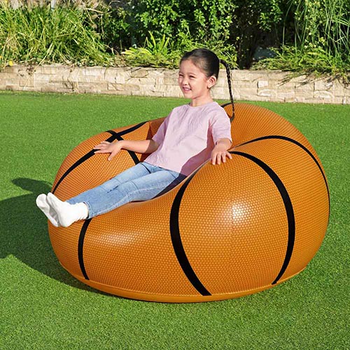 Puff Inflable Pelota De Basket +6 Bestway 75103
