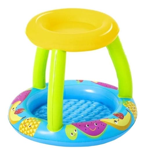 Piscina Infantil Frutal Con Techo +2 Bestway 52331