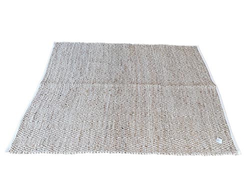 Alfombras De Yute y Algodón 150x200 Natural 4101