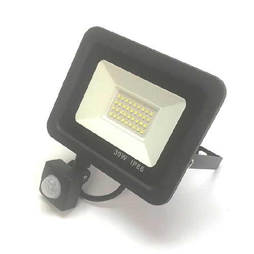 Foco Reflector Led Con Sensor De Luz 30W
