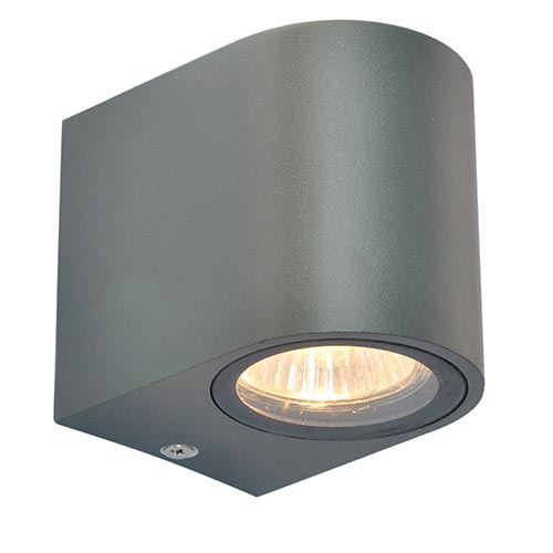 Luminaria Aplique Pared IP65 1 Luz GU10 8.1x6.8