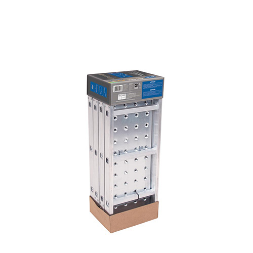 Escalera Multifunción Con Plataforma 4x3 Mor