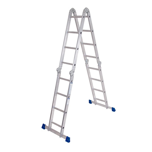 Escalera Multifunción Con Plataforma 4x4 Mor