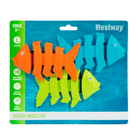 Set Peces Buceo +3 Bestway Squiggle Wiggle