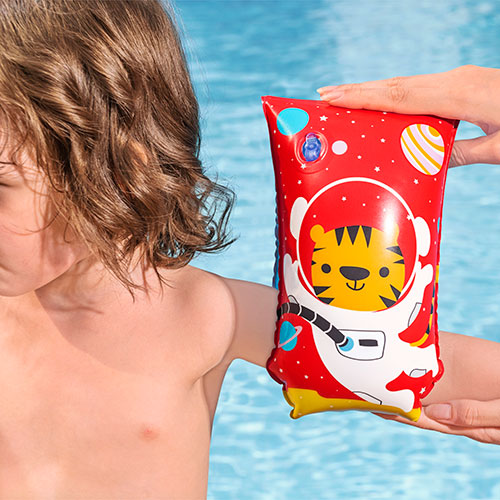 Flotadores Brazos Astro Tiger +5 Bestway