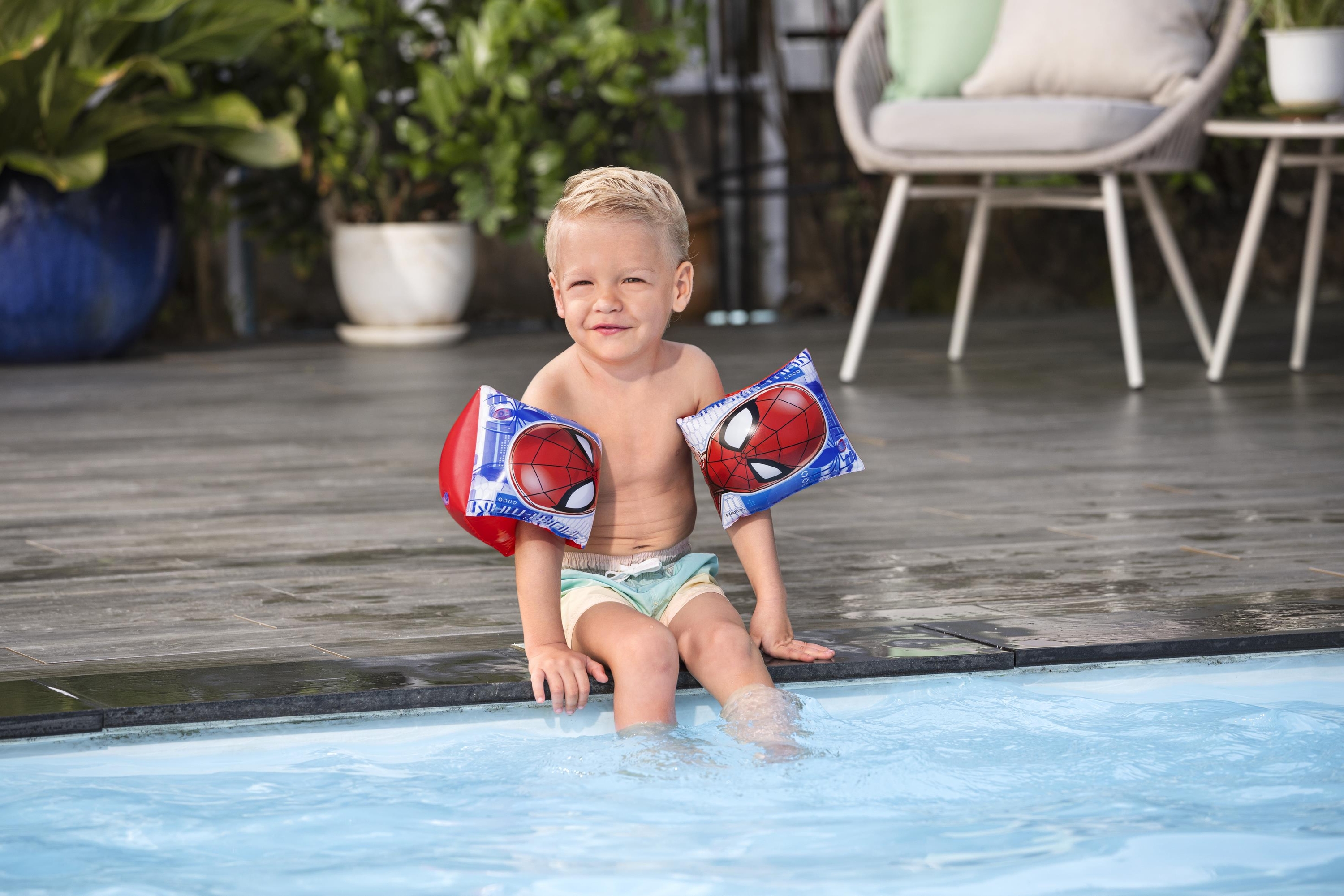 Flotadores Brazos Spiderman 3 a 6 Años Bestway