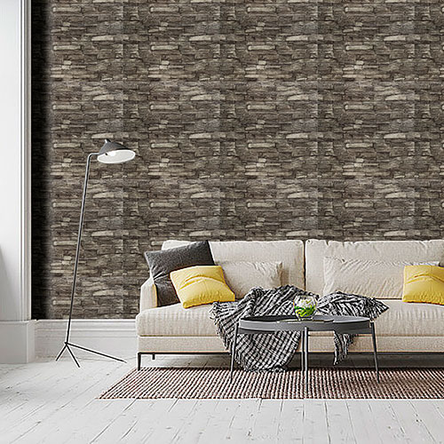 Placas 3D 70x77 De Pared Autoadhesivas Piedra