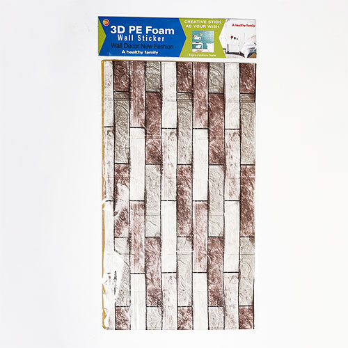 Placas 3D 70x77 De Pared Autoadhesivas Piedra