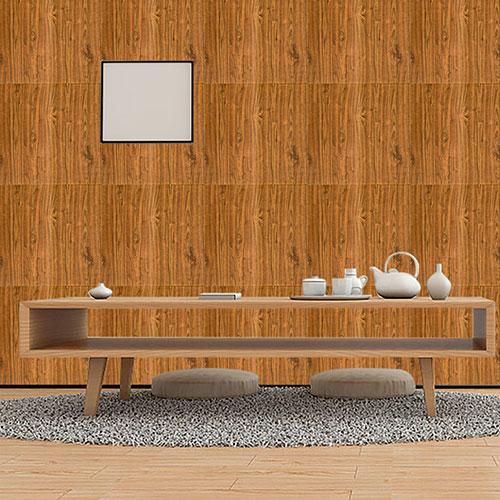 Placas 3D 70x70 De Pared Autoadhesivas Madera