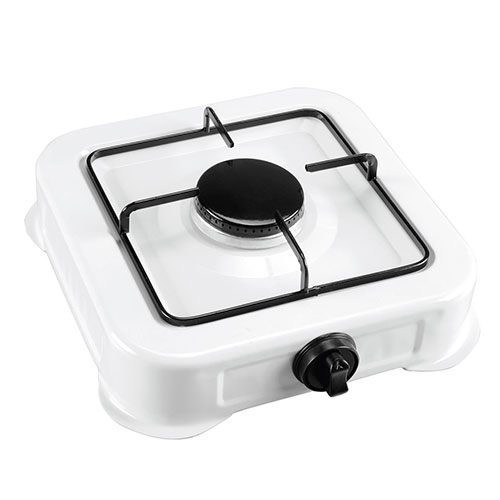 Anafes De 1 Quemador A Gas Esmaltado Blanco