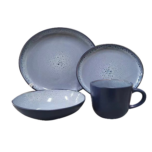 Juego De Vajilla 16 Piezas Azul