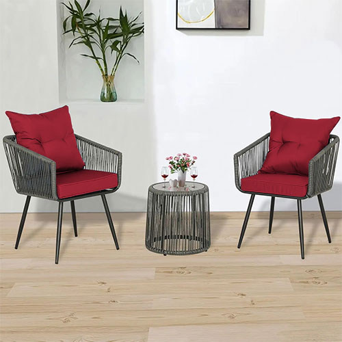 Juego De Jardín Cannes 3 Piezas JGX-321