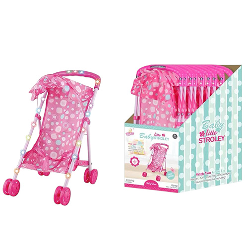 Cochecito De Bebé Con Música y Luz