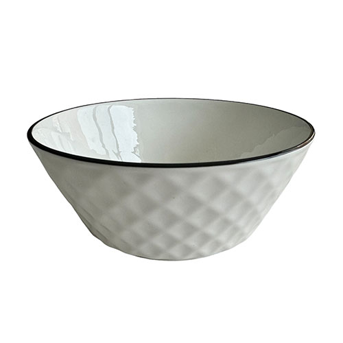 Bowl De Cerámica 20cm Cruzado ZSW-8