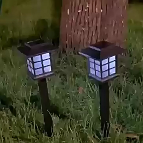 Farol De Jardín Pincho Solar Led Colonial Set x 6