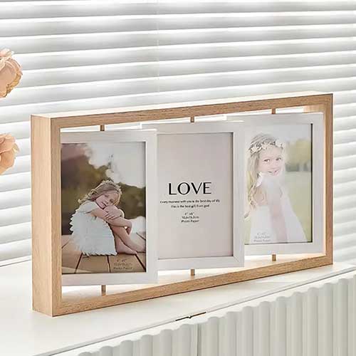 Portarretrato Triple Giratorio 6 Fotos 10x15