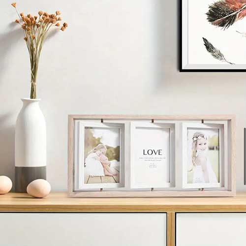 Portarretrato Triple Giratorio 6 Fotos 10x15