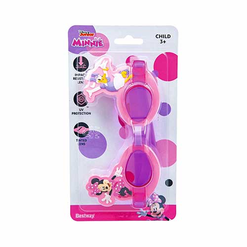Lentes Para Natación Minnie Deluxe +3 Bestway
