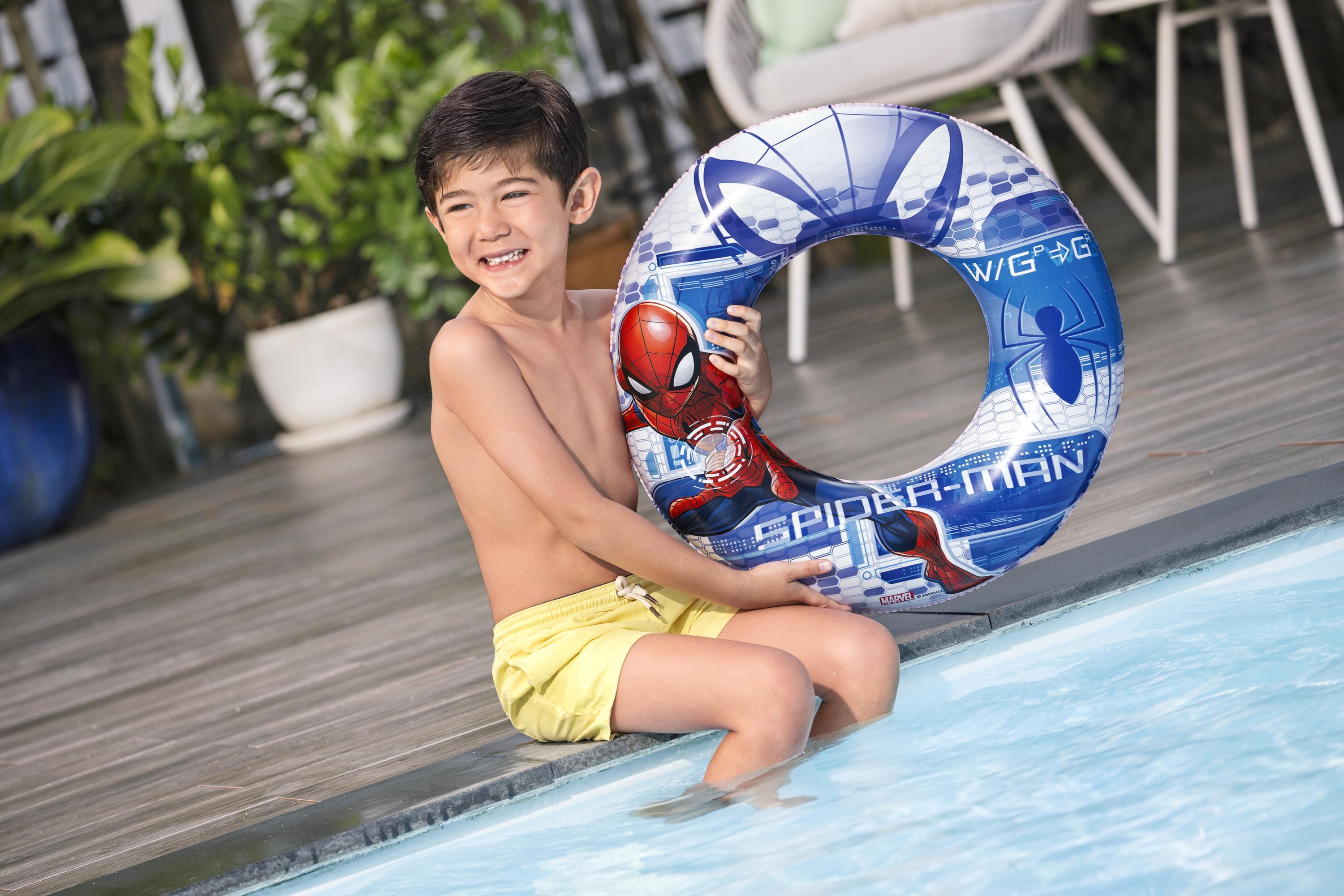 Aro Inflable Spiderman 56cm +3 Bestway