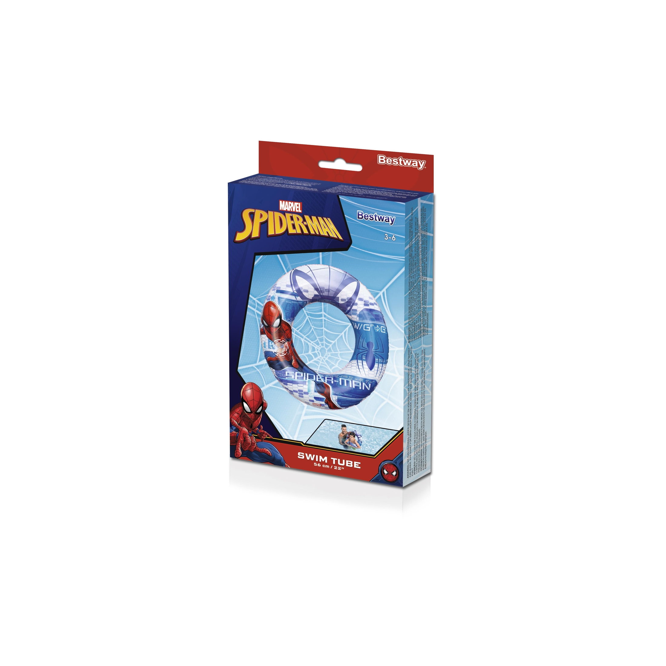 Aro Inflable Spiderman 56cm +3 Bestway
