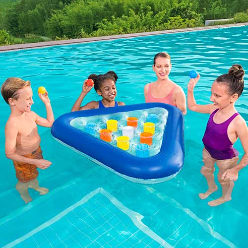 Juego De Pool Pong Champion Piscina +3 Bestway