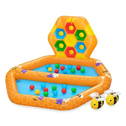 Piscina Infantil Abejas Con Pelotas +1 Bestway