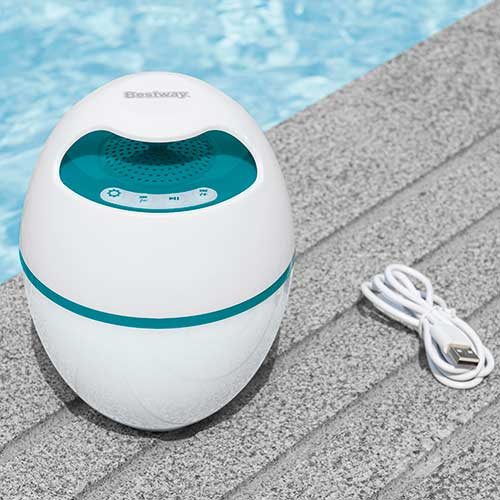 Parlante Bluetooth Led Flotante Bestway 58700