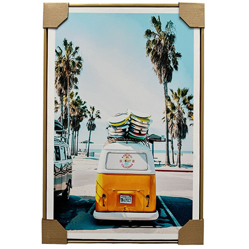 Cuadro Decorativo 40x60 Combi Marco Dorado