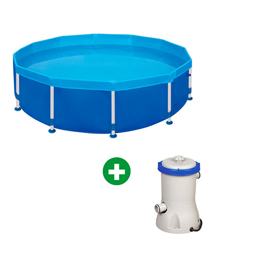 Combo Piscina Mor 4500lt Bomba 2006lt/h