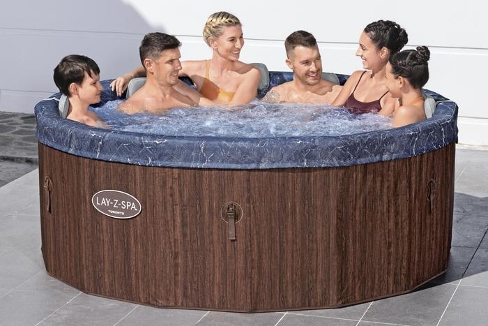 Lay-Z-Spa 6001W Toronto Bestway 7P 1300lt 190x70