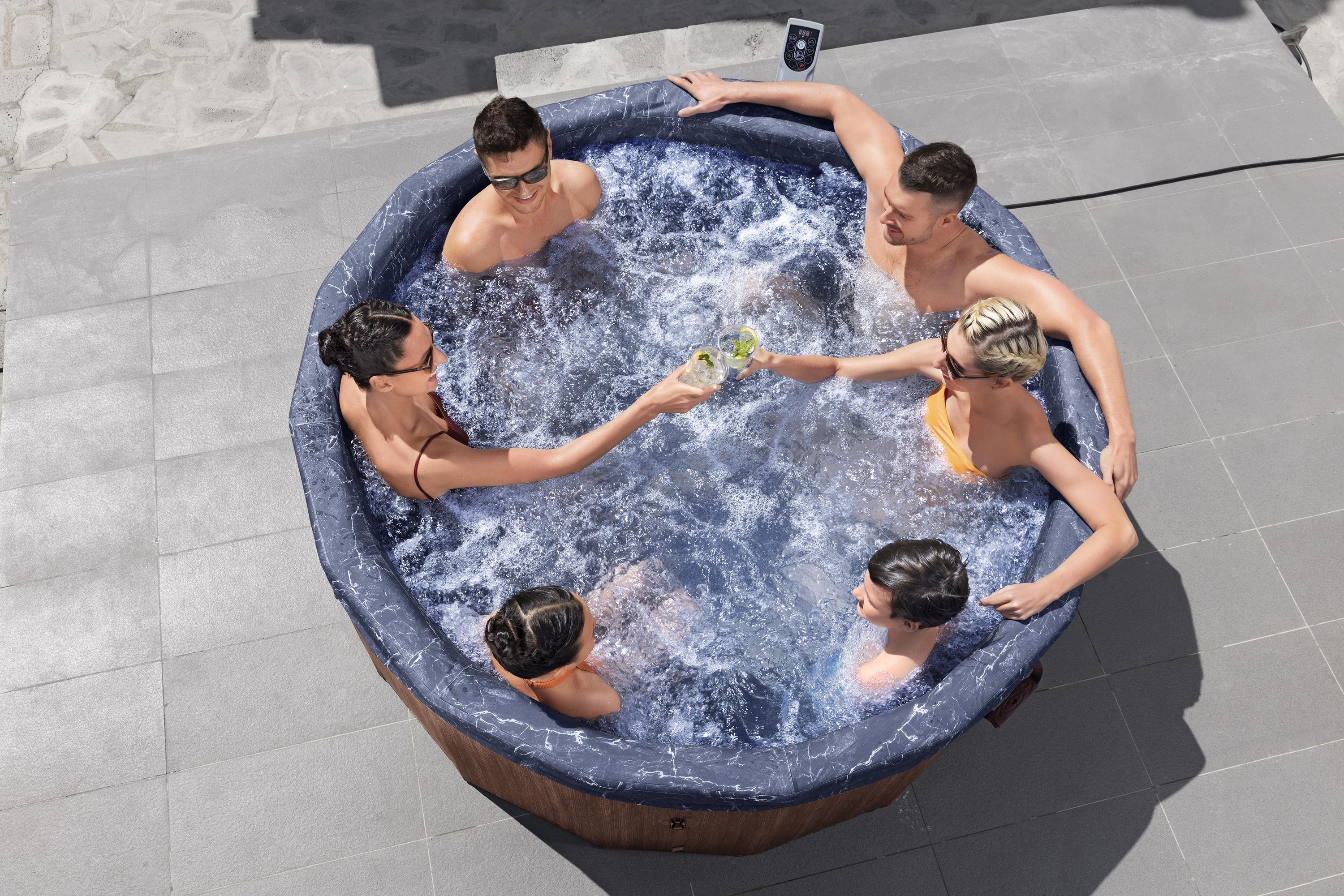 Lay-Z-Spa 6001W Toronto Bestway 7P 1300lt 190x70