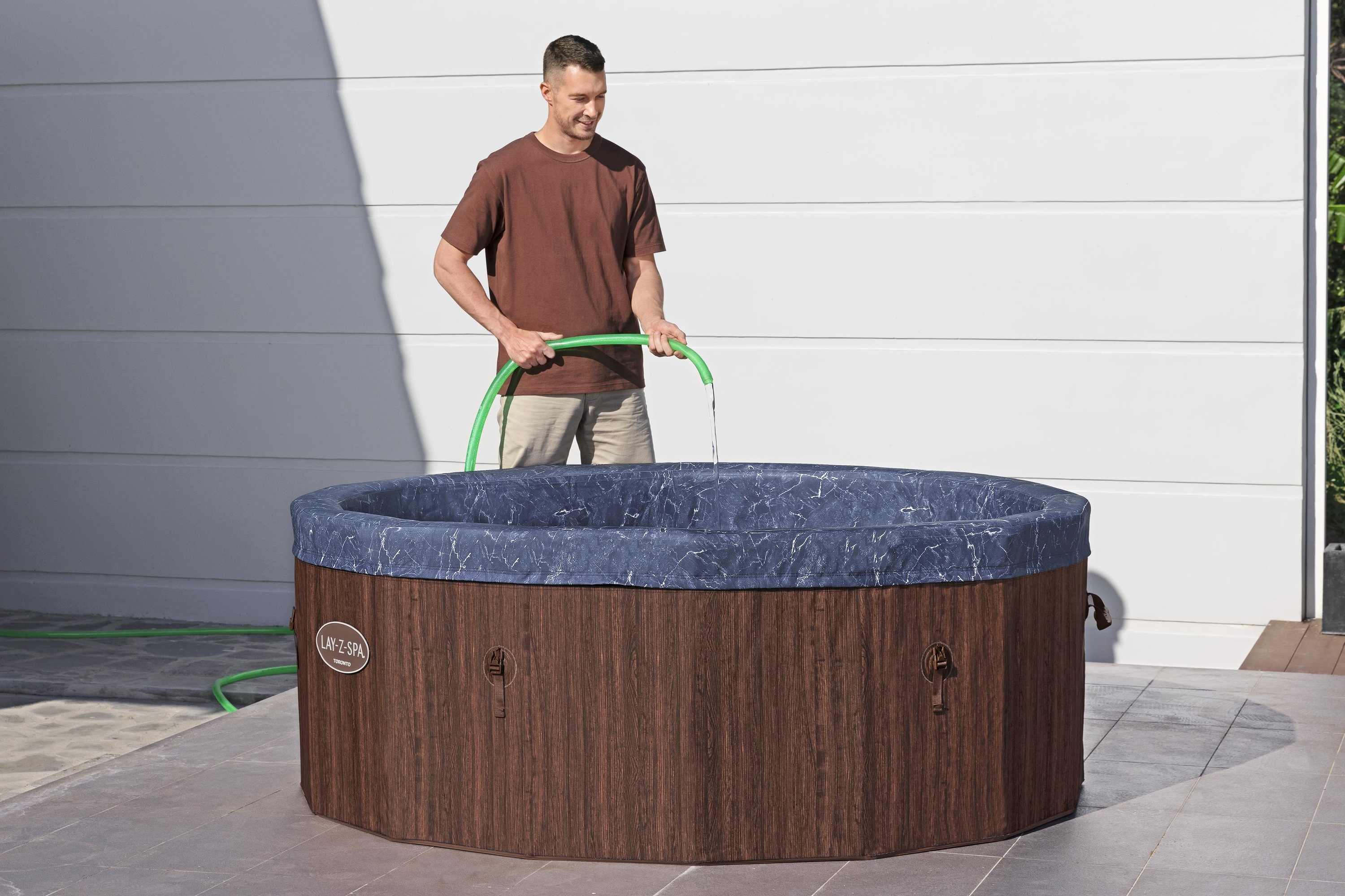 Lay-Z-Spa 6001W Toronto Bestway 7P 1300lt 190x70