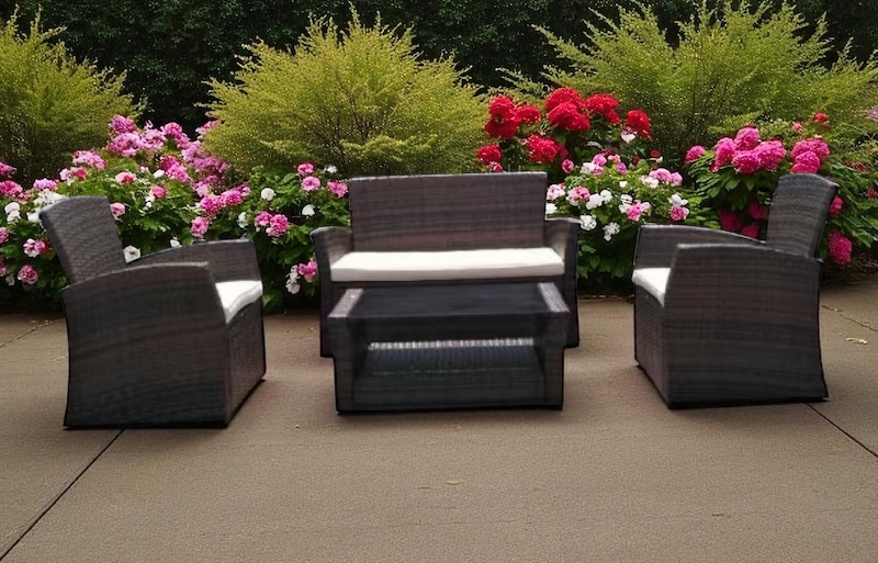 Juego Jardín Benidorm 4 Piezas JGX-141D